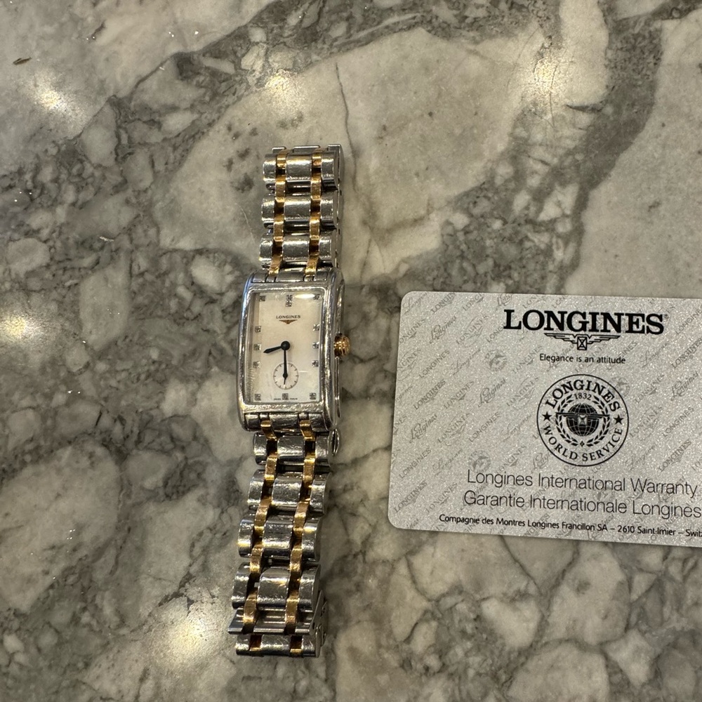 Longines Women’s Two toned watch with diamond face - DolceVita